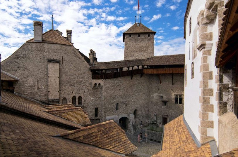 Montvoie Castle, Ocourt, Switzerland, Switzerland